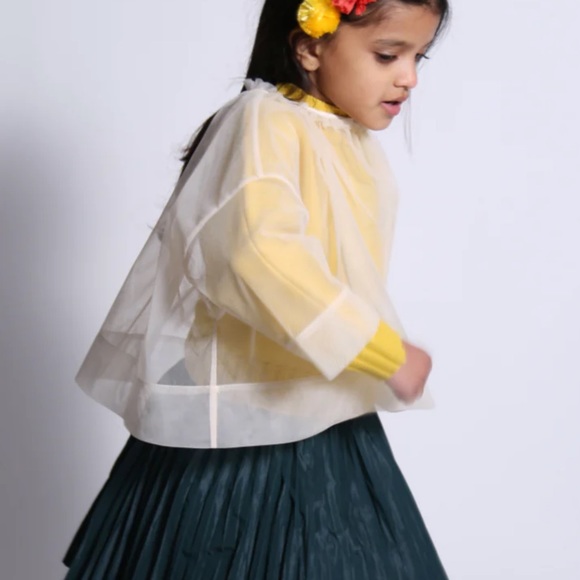 Tia Cibani LAYERING SMOCK BLOUSE size 3/4 yr - Picture 7 of 7